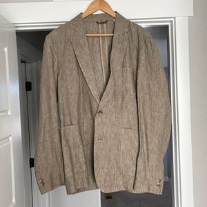 Linen sport coat